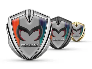 Mazda Emblème Métal Insigne Look Minimal Style Universel